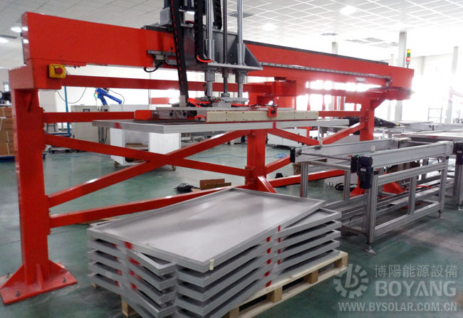 光伏組件生產(chǎn)線-自動下料移栽機(jī)