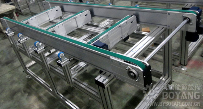 太陽能組件生產線-90度頂升換向輸送機