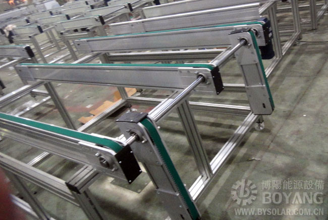 太陽能組件生產線-橫向折疊通道