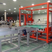 自動翻轉人工檢查生產線